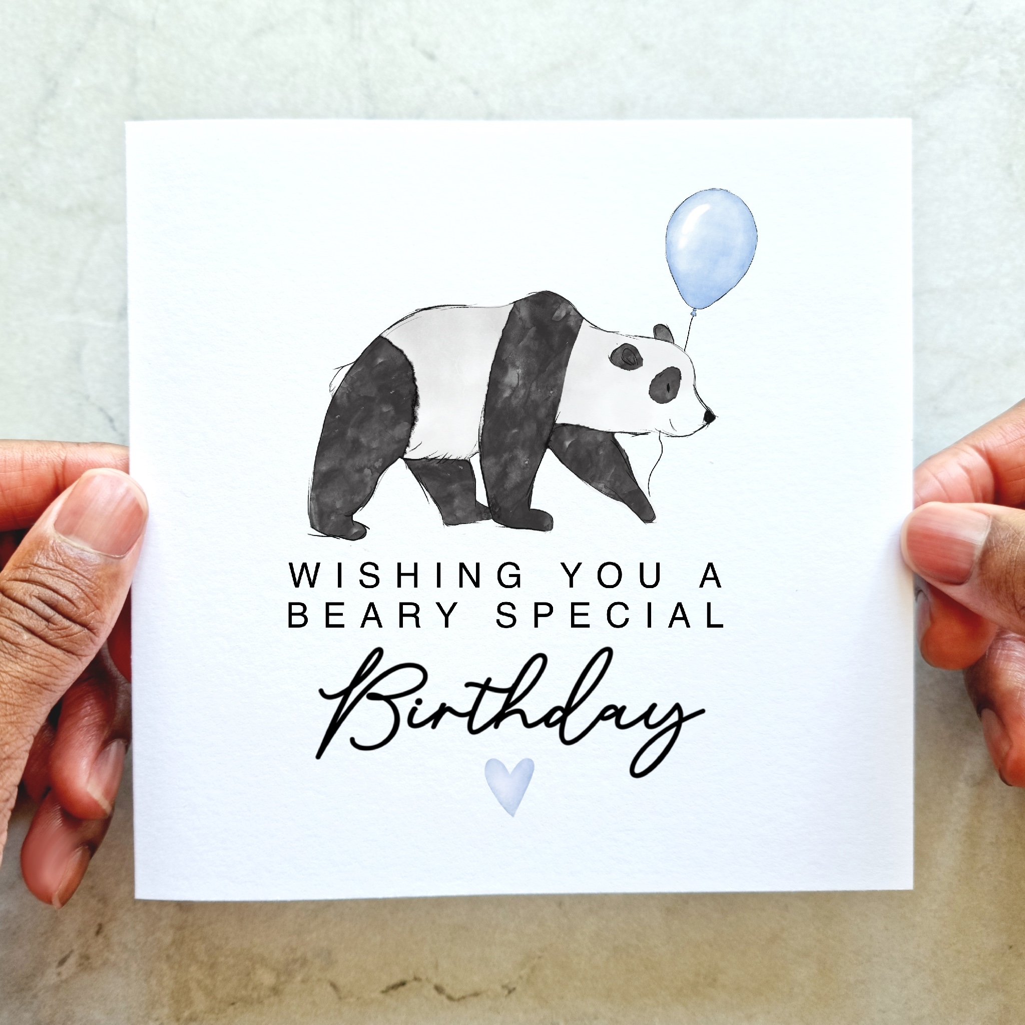 Birthday Card - Beary Special Birthday