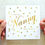 Thumbnail: Nanny Birthday Card - Gold Foil