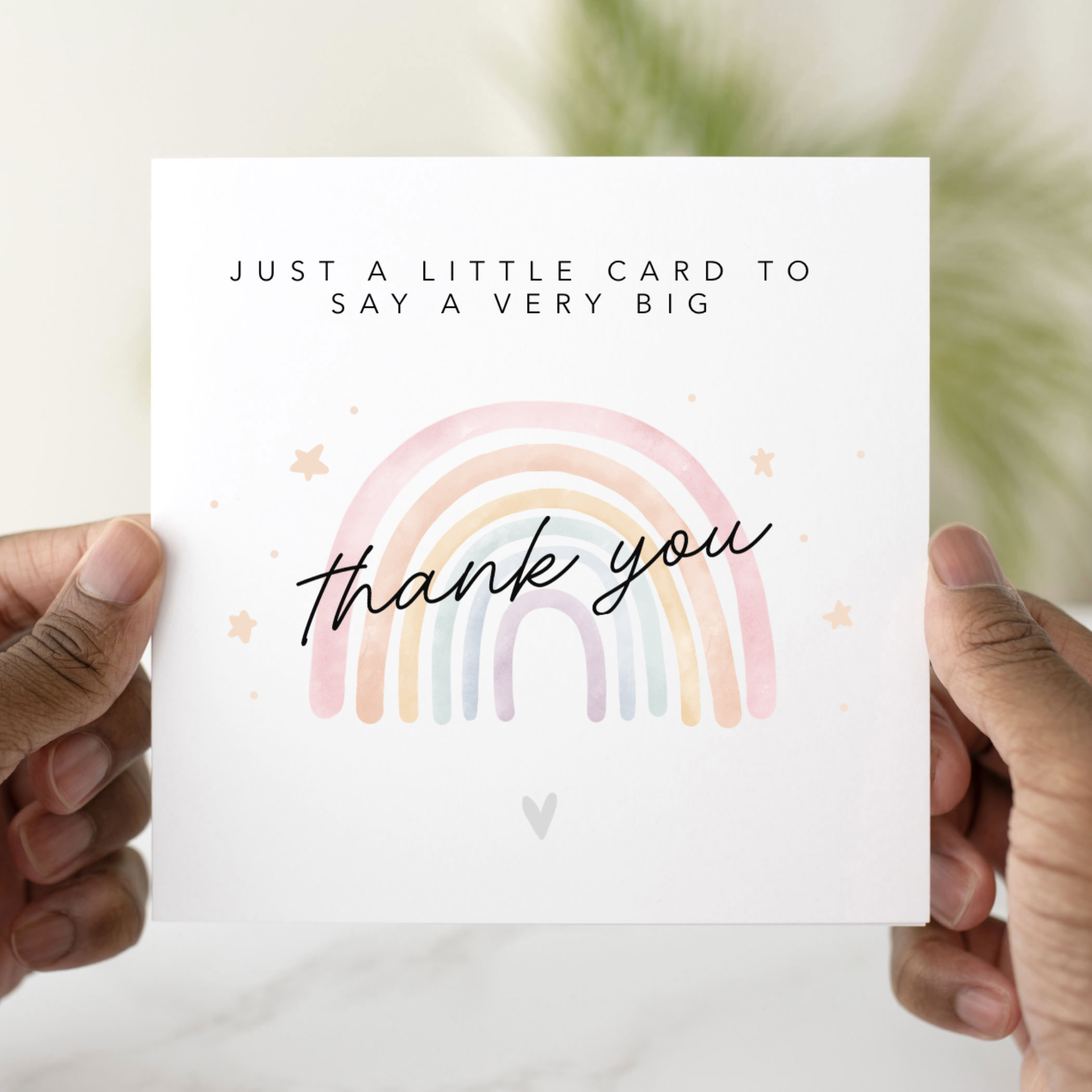 Thank You Card - Very Big Thank You