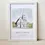 Thumbnail: Personalised Wedding Venue Illustration - Custom Church Or Venue Portrait Print