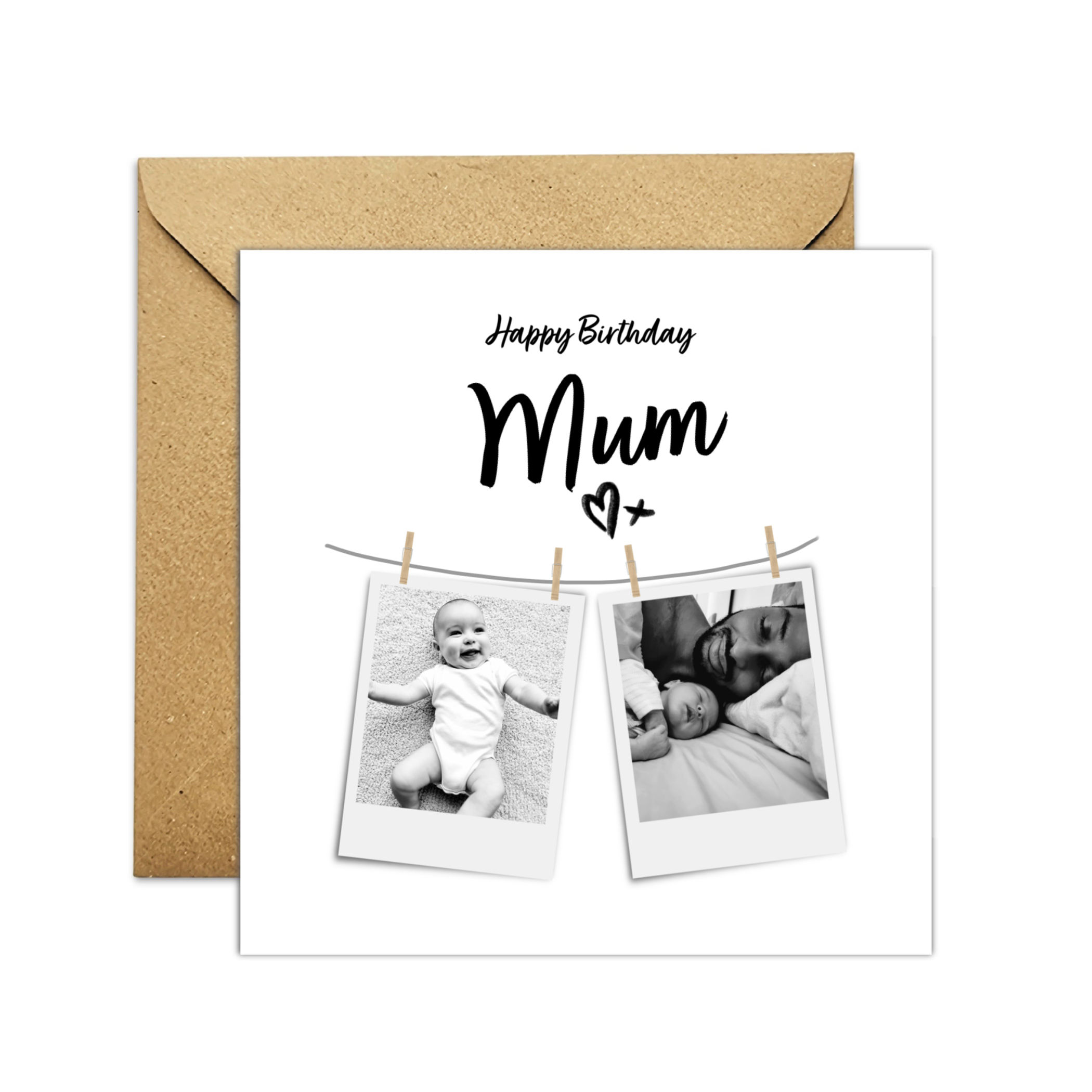 Mum Birthday Card - Photo Card