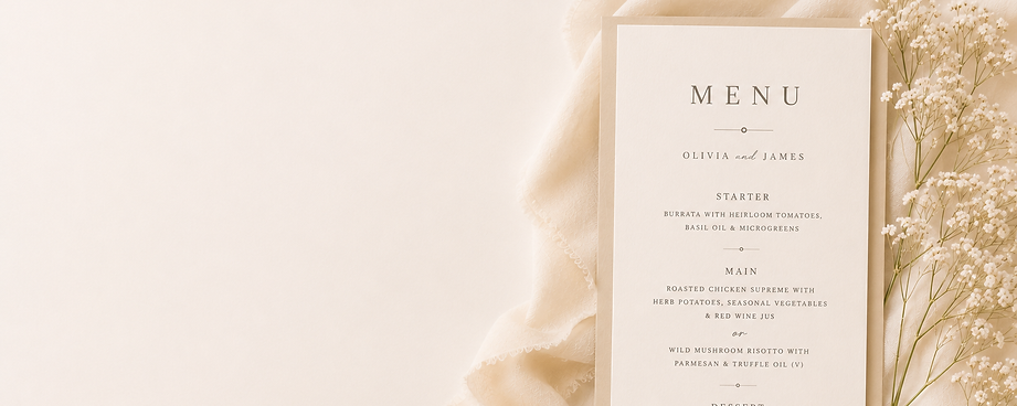 Menu Templates