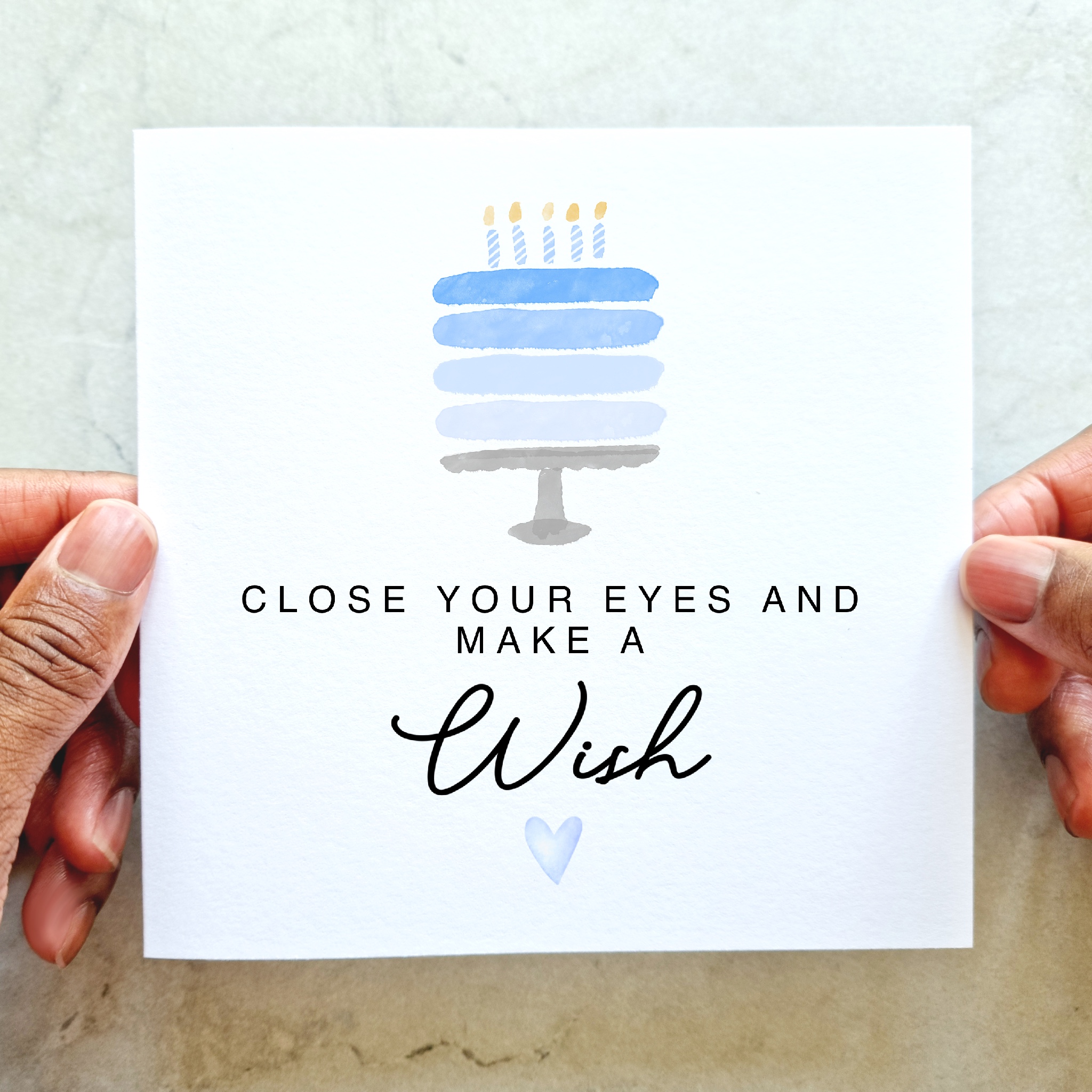 Birthday Card - Birthday Cake
