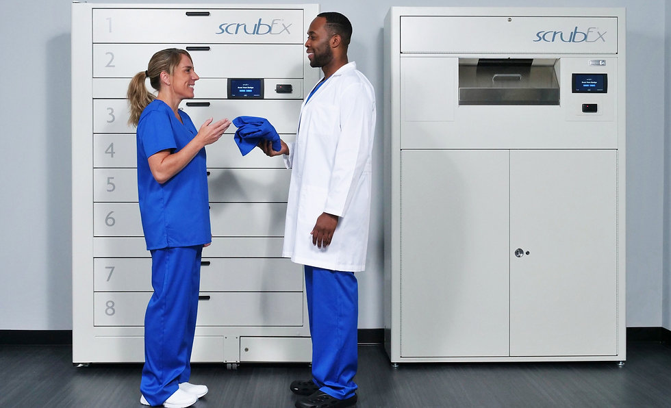 Solve your hospital scrub loss issues with scrubEx