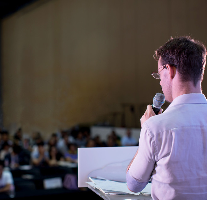Speaker At Conference