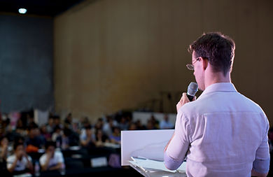 Speaker At Conference