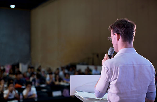 Speaker At Conference