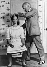 Portrait of F. Matthias Alexander, founder of the Alexander Technique, from the MATTS professional training archive.