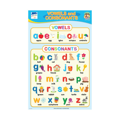 Vowels and Consonants Poster | jclucaskids