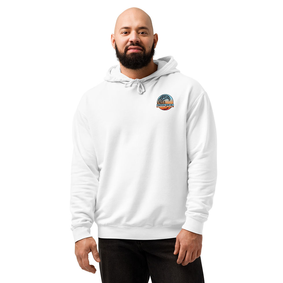 Thumbnail: Chest Logo - Unisex garment-dyed lightweight hoodie