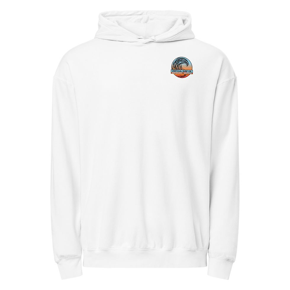 Thumbnail: Chest Logo - Unisex garment-dyed lightweight hoodie