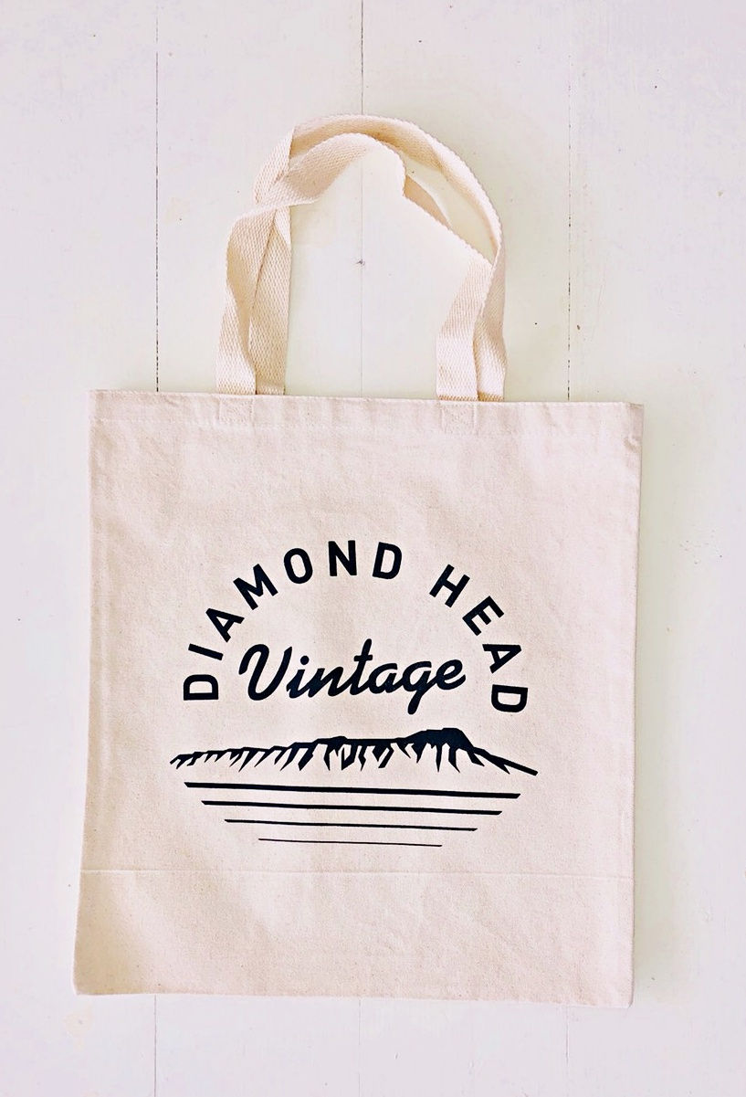 Diamond Head Vintage Original Tote Bag