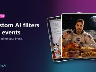 Custom AI filters for events: what they are and how brands use them