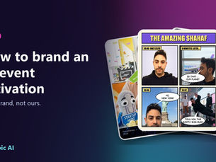 How to brand an AI event activation so people remember you