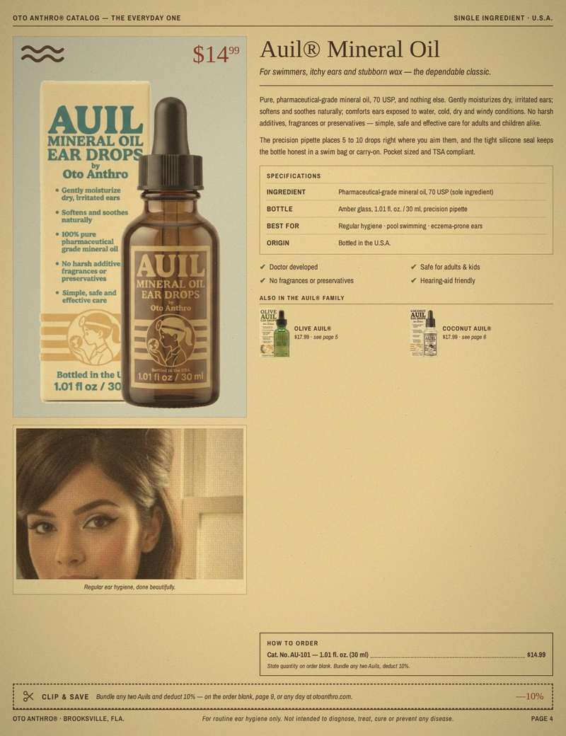 Page 4 of the printed Oto Anthro catalog