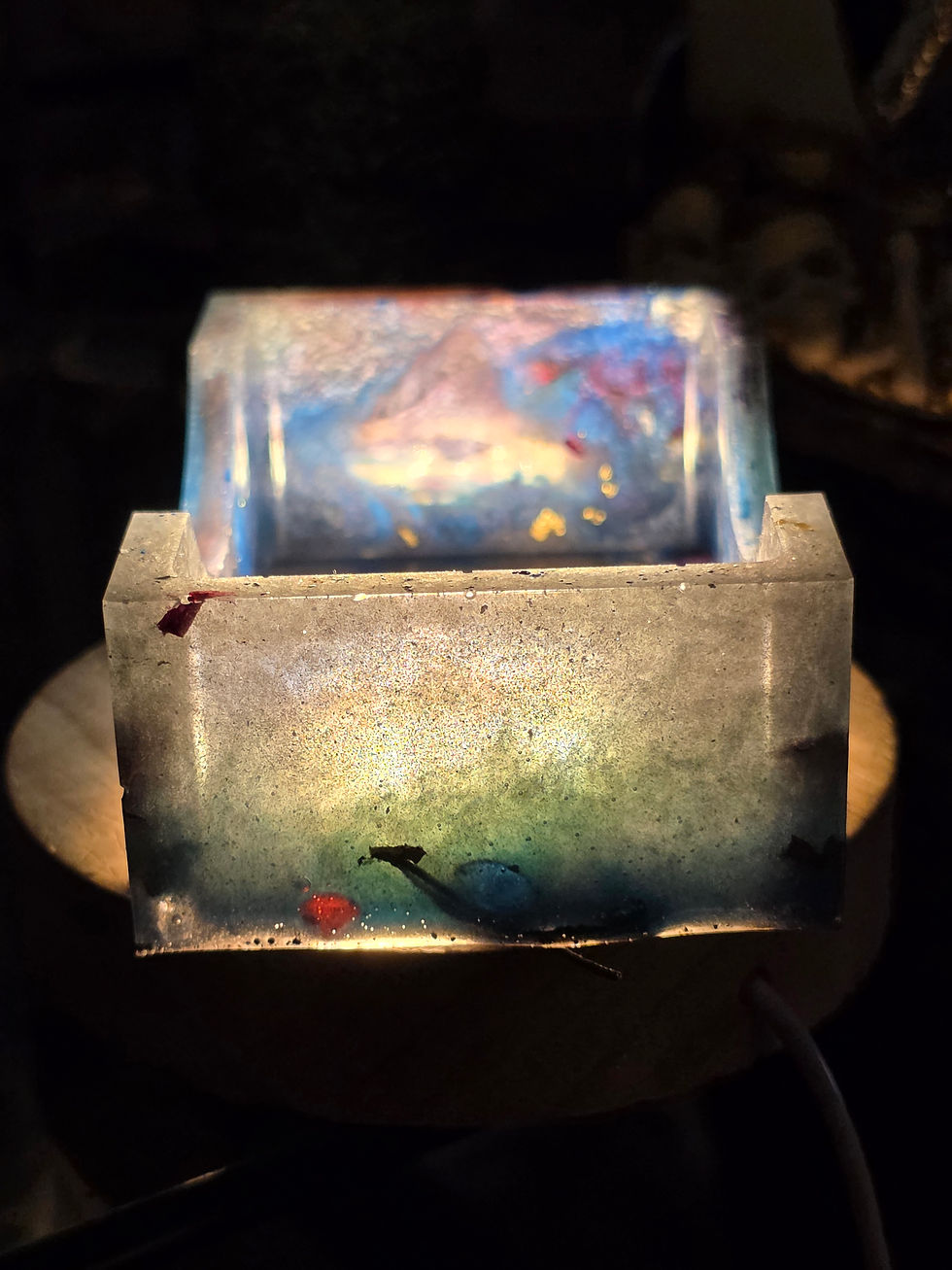 Thumbnail: Purple Amethyst Night Light Coasters