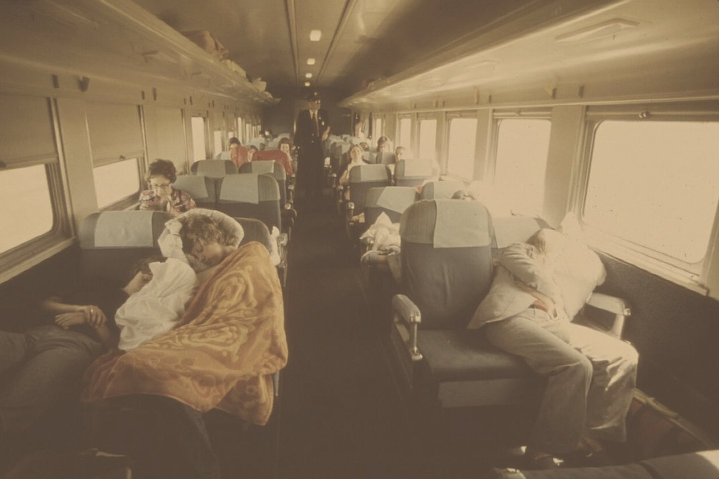 Archive photograph of a sleeper at rest, Fig. R-2