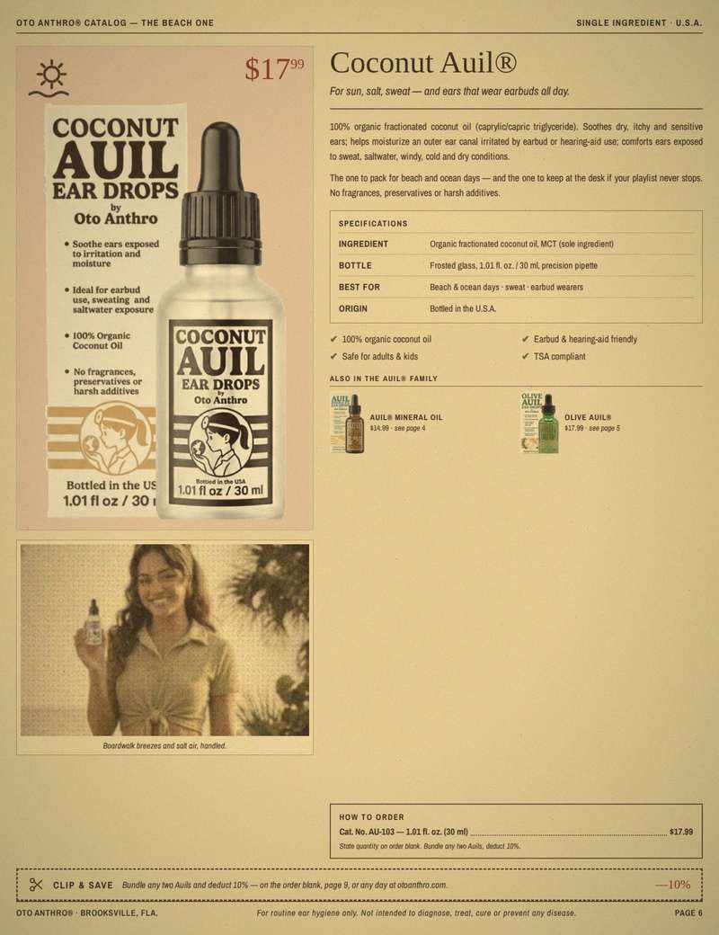Page 6 of the printed Oto Anthro catalog