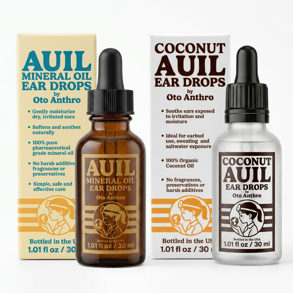 Auil Original + Coconut Auil Ear Drops Bundle