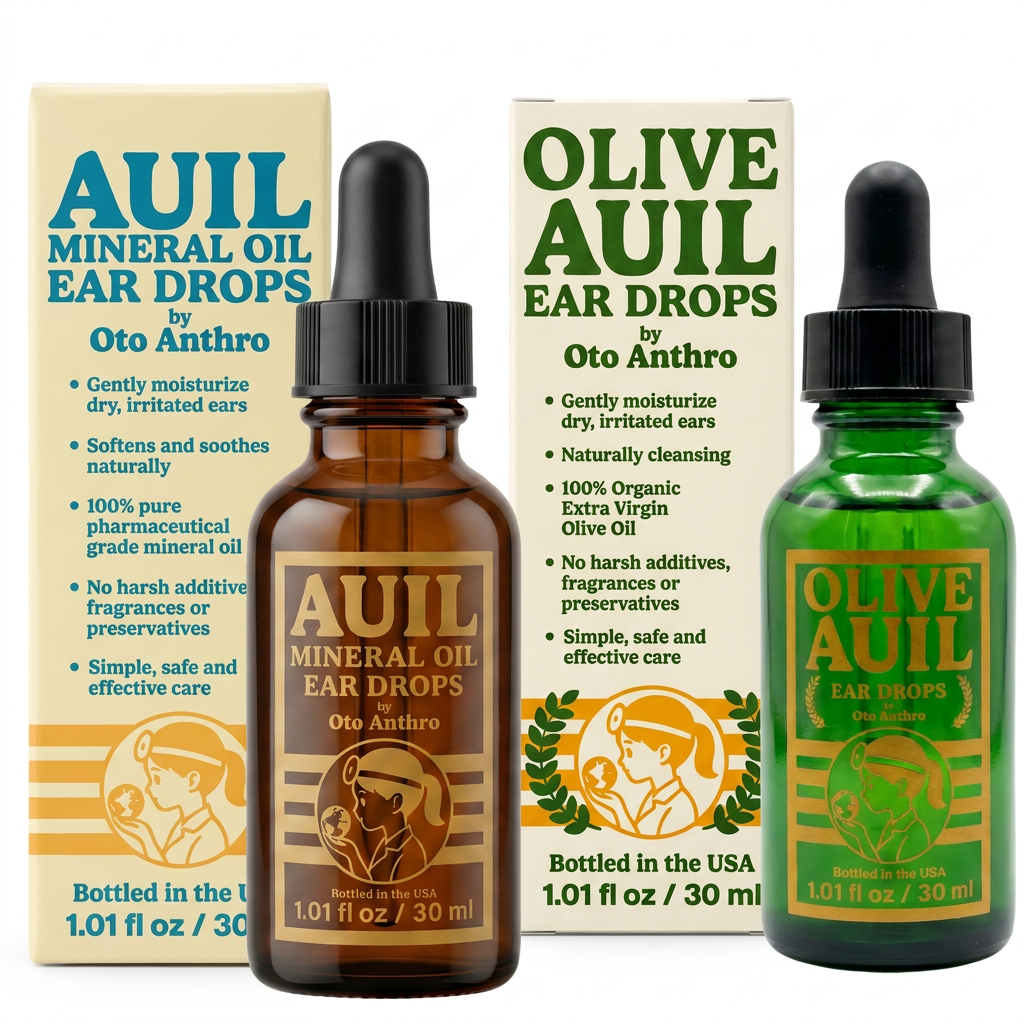 Auil Original + Olive Auil Ear Drops Bundle