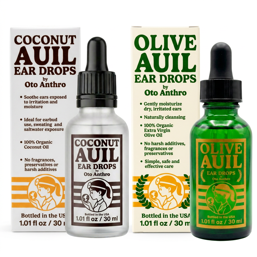 Olive Auil + Coconut Auil Ear Drops Bundle