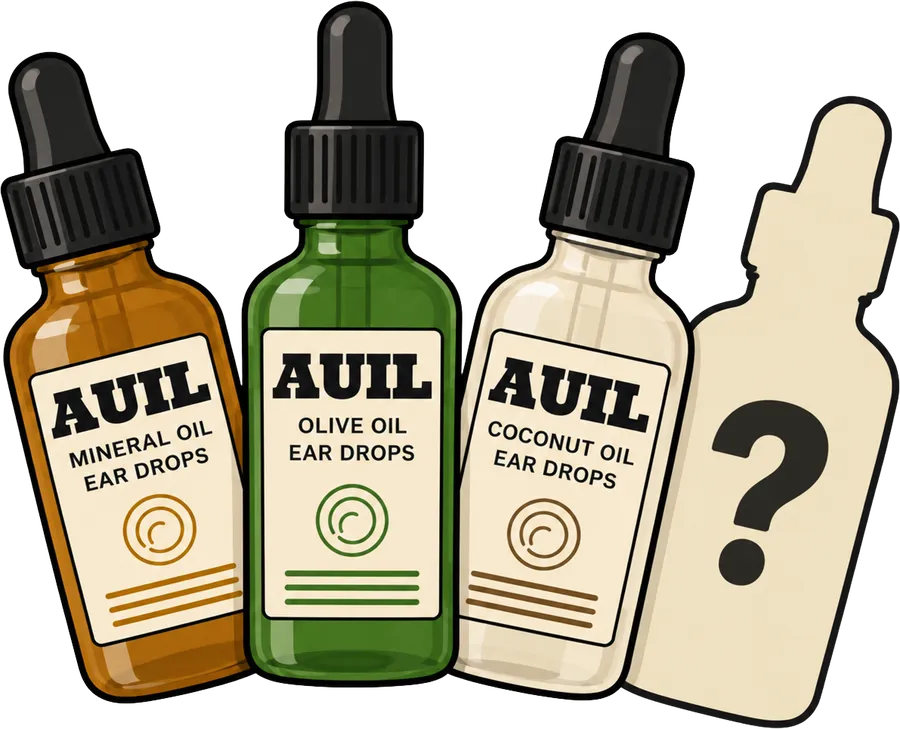 Four bottles of Auil ear drops, the 15% bundle