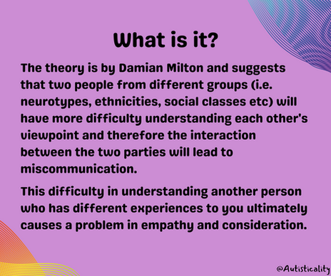 Double Empathy Problem Autisticality Double Empathy Problem Autisticality