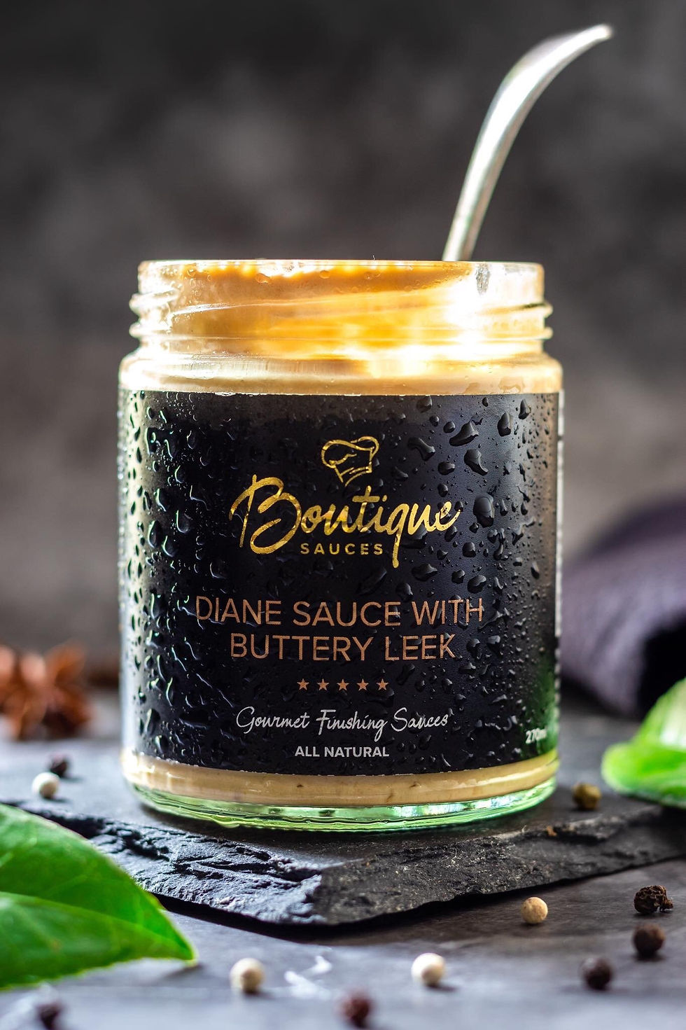 Boutique Diane Sauce with Buttery Leek
