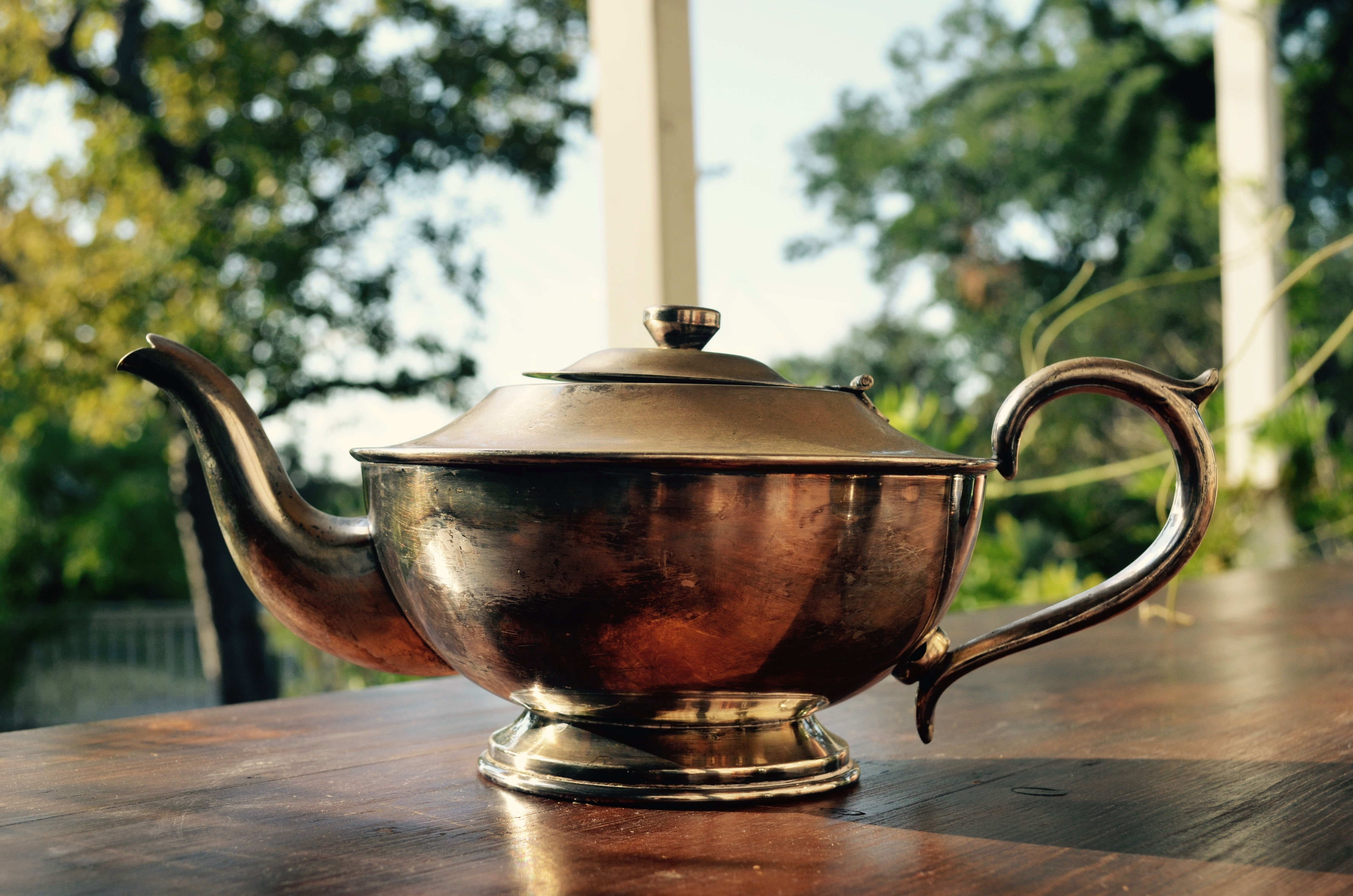 SILVER PLATED VINTAGE TEAPOT