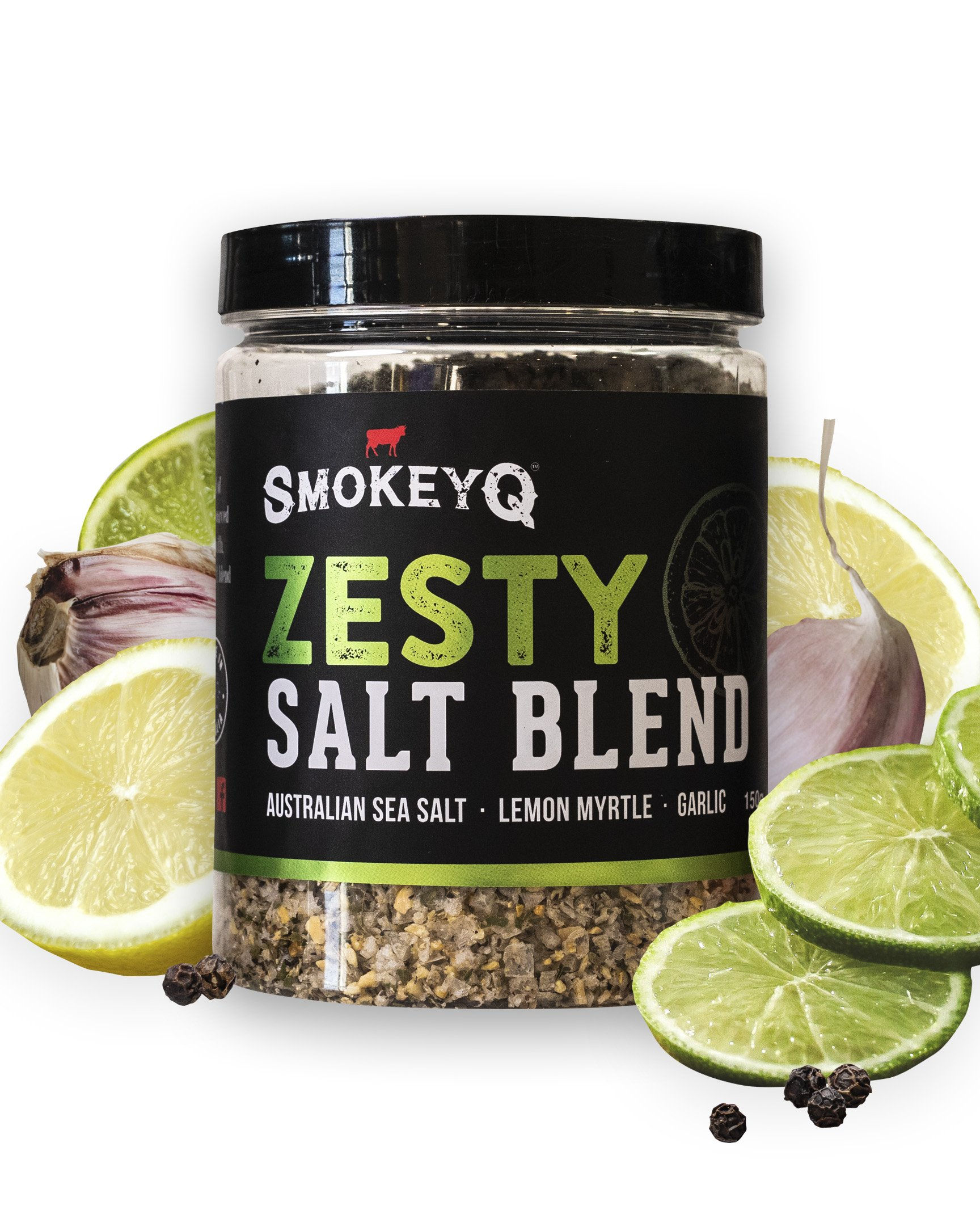 SmokeyQ Zesty Sea Salt Blend