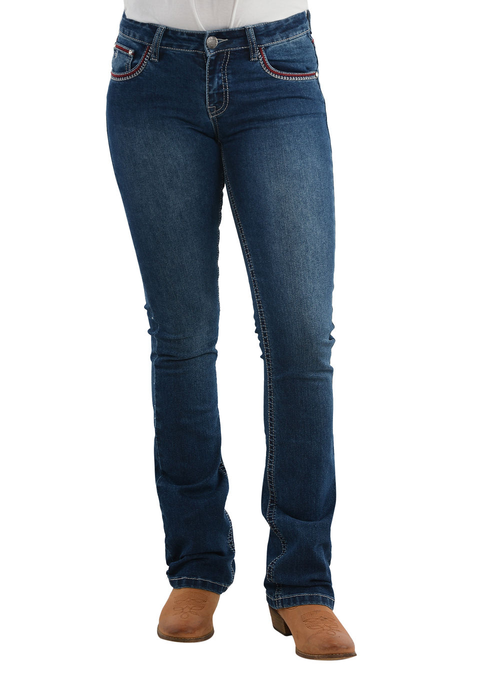 Thumbnail: Pure Western Womens Steph Boot Cut Jean