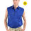 Thumbnail: Thomas Cook 'Hard Slog' - Mens Half Placket Cotton SLEEVELESS Shirt