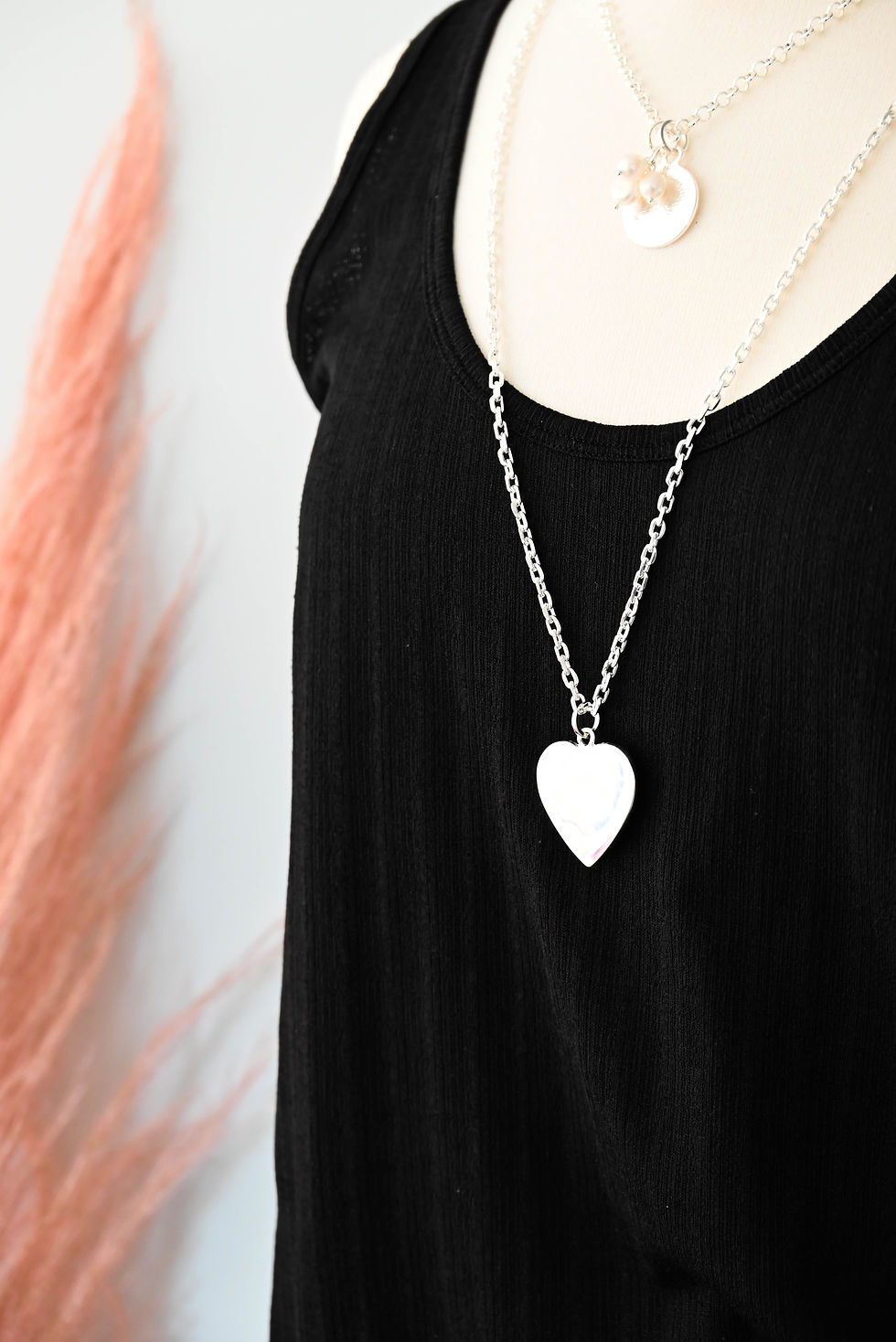 Thumbnail: Silver Heart Necklace