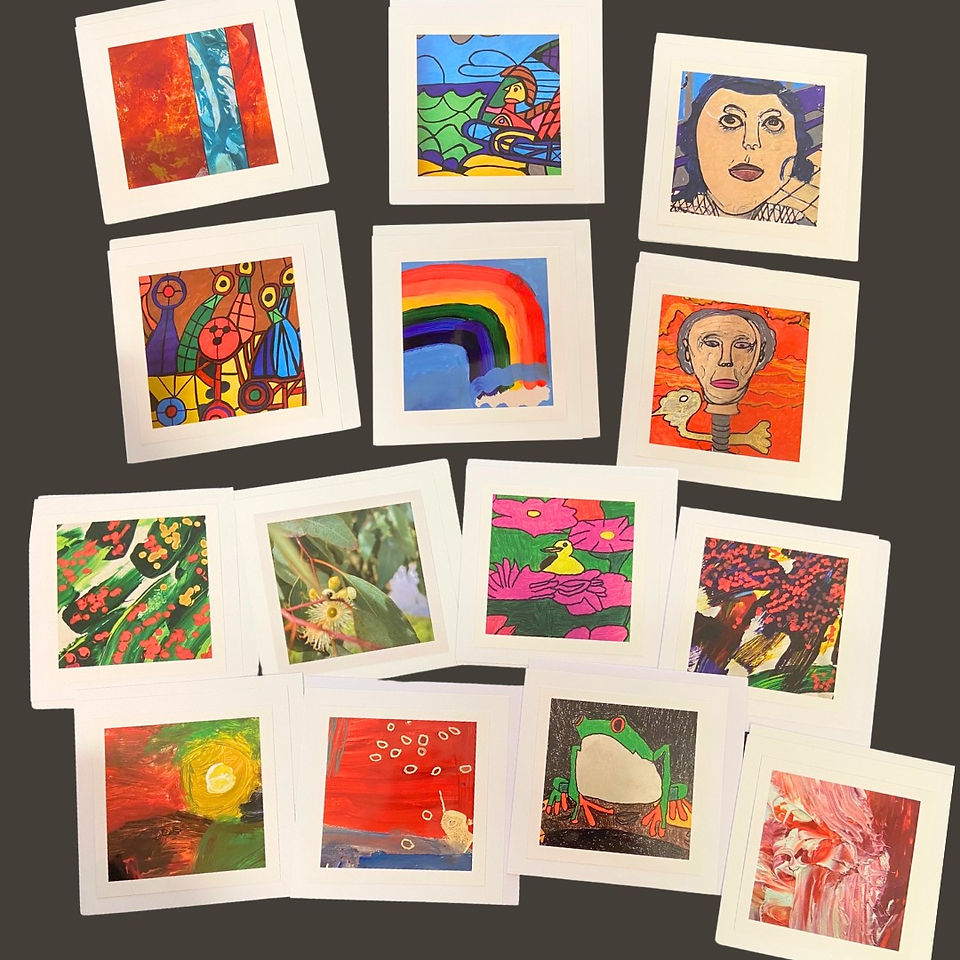 Yooralla Mansfield Artist Postcards