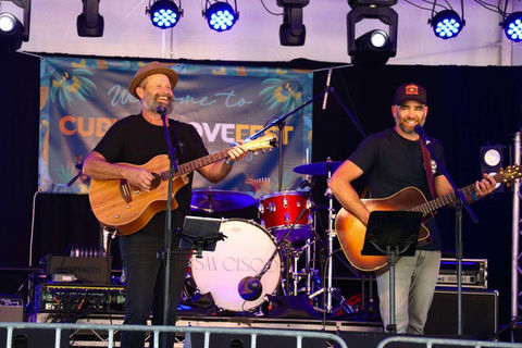 Russell and Matt appearing at Cuby GrooveFest