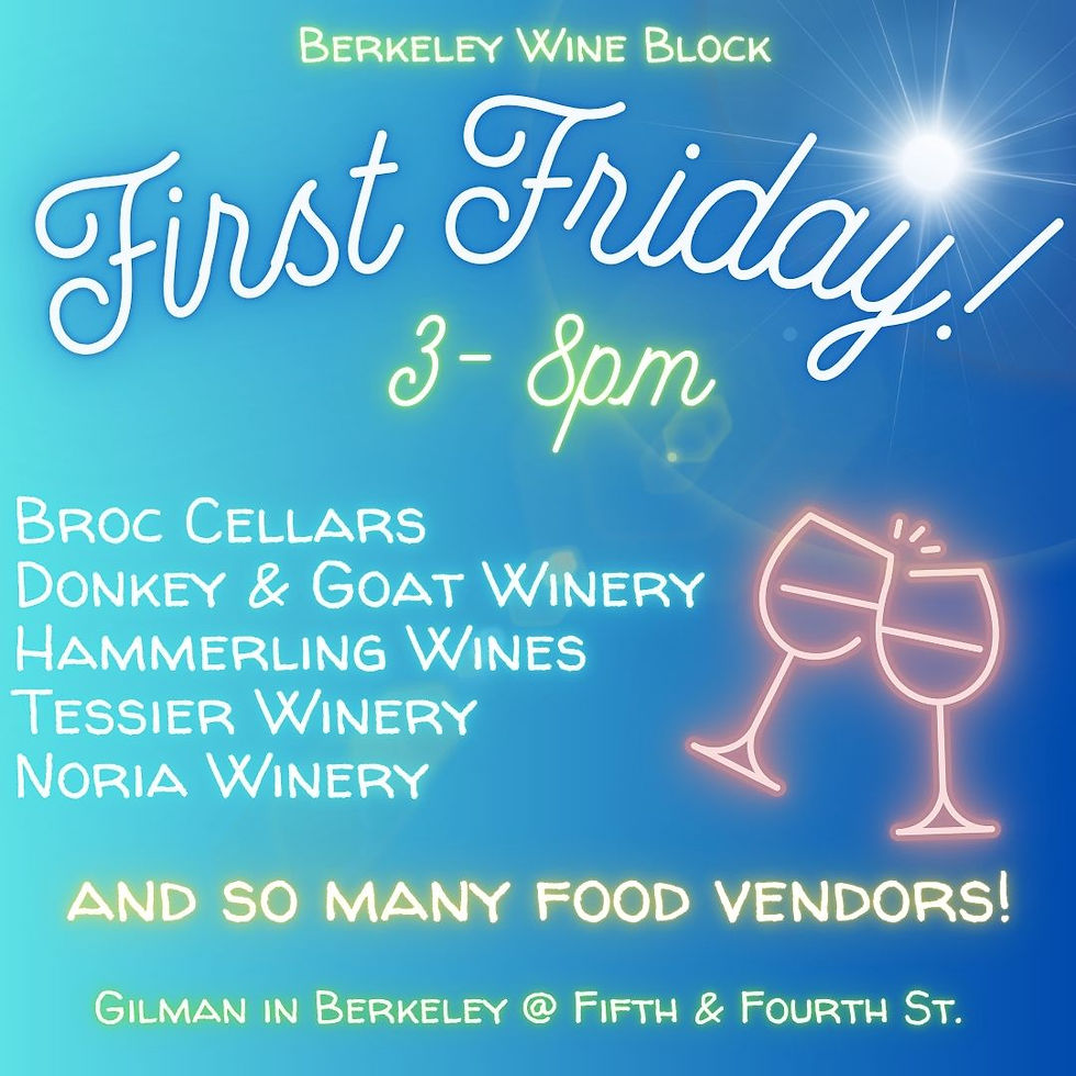 First Friday on the Wine Block