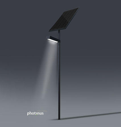 luminaria solar diseño