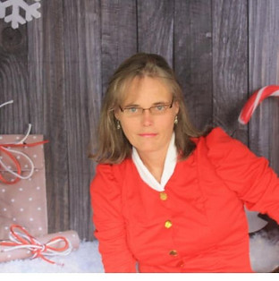 Mrs. Claus sitting