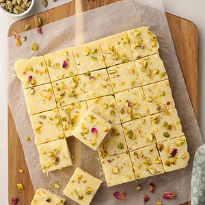 73. Cake barfi