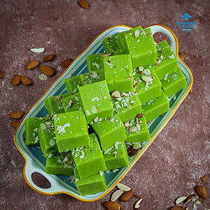 72. green barfi.