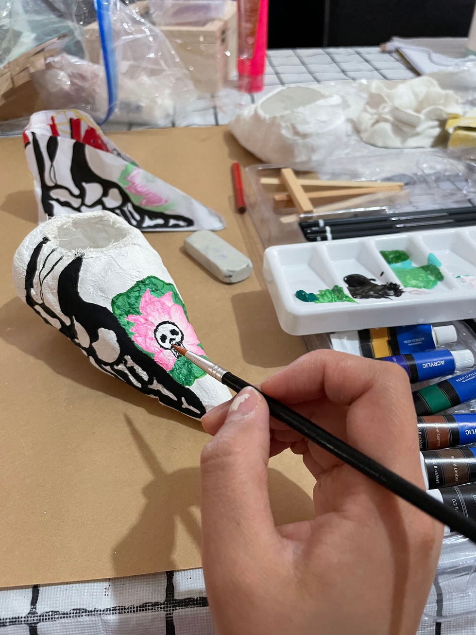 Lotus shoes - What is beauty? making process 2/2