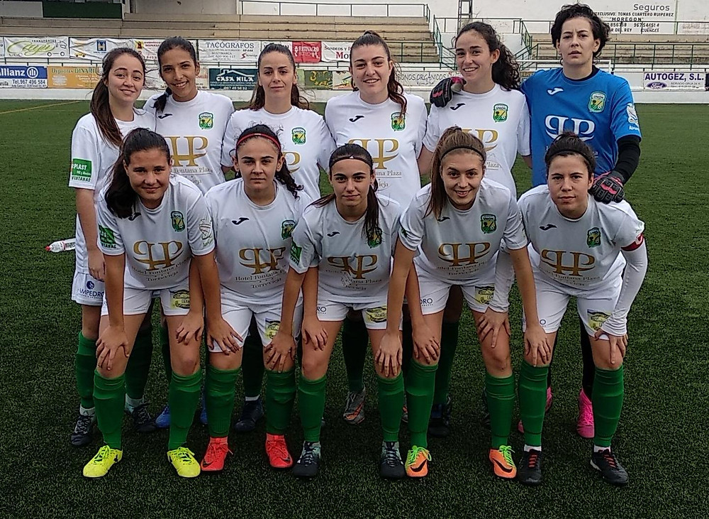 Once inicial del Unión Tomelloso frente al Quintanar