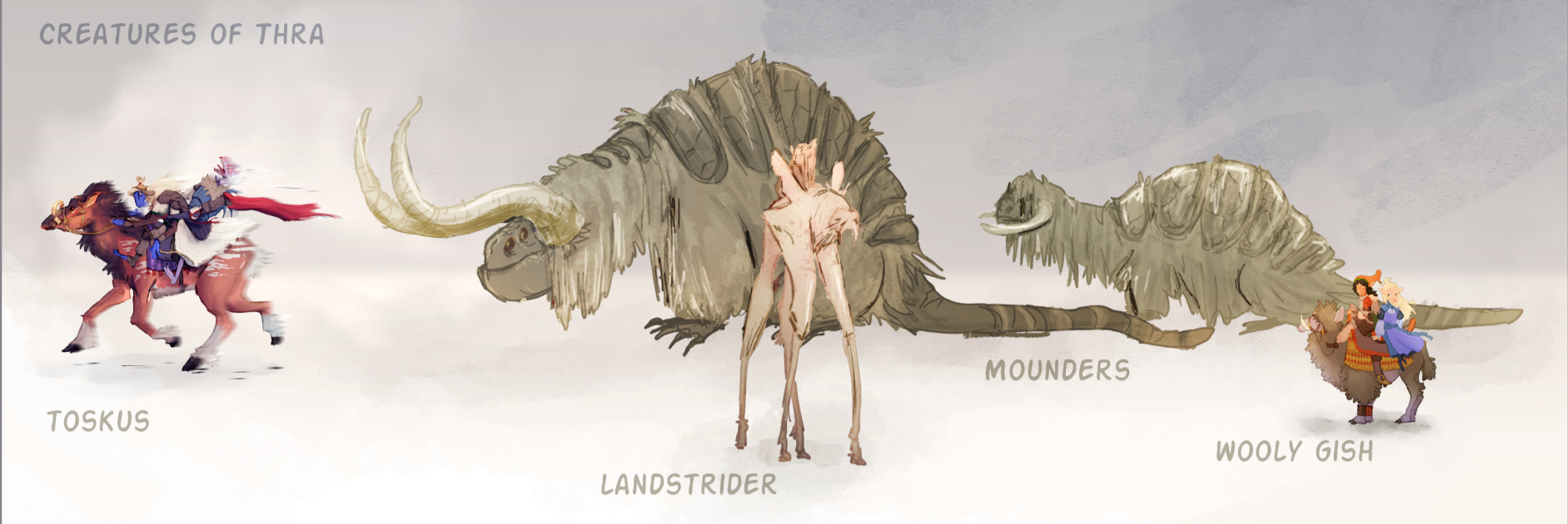 creature size comparisons