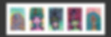 5 OF THE FEMININES STICKER
