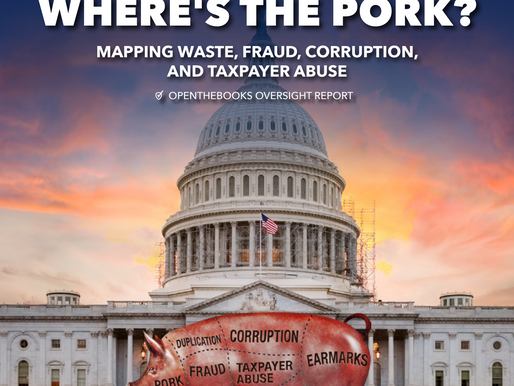 Where's the pork? Your tax dollars are put to good use...