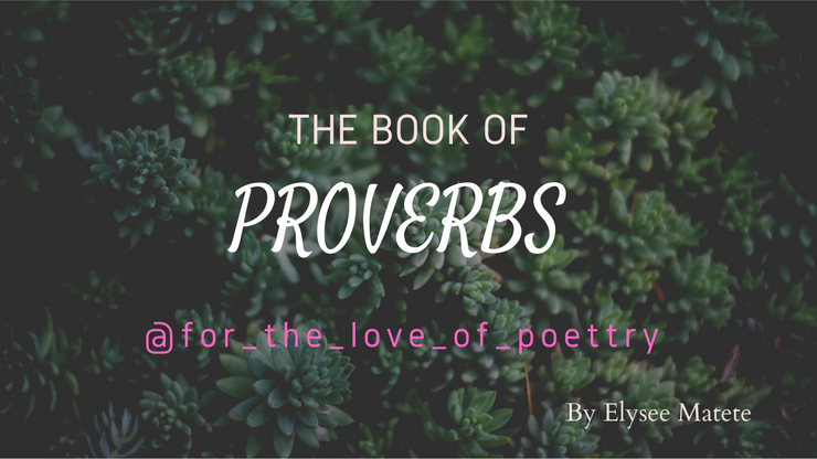 The Book of Proverbs