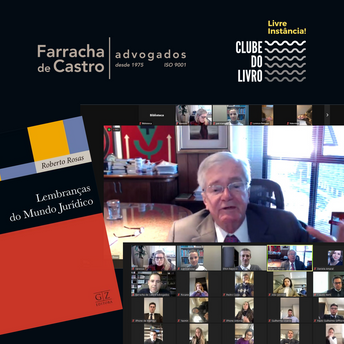 Roberto Rosas e o livro Lembranças do Mundo Jurídico