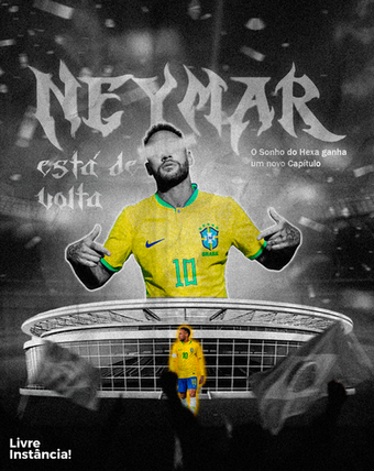 Neymar Está de Volta: O Sonho do Hexa Ganha um Novo Capítulo