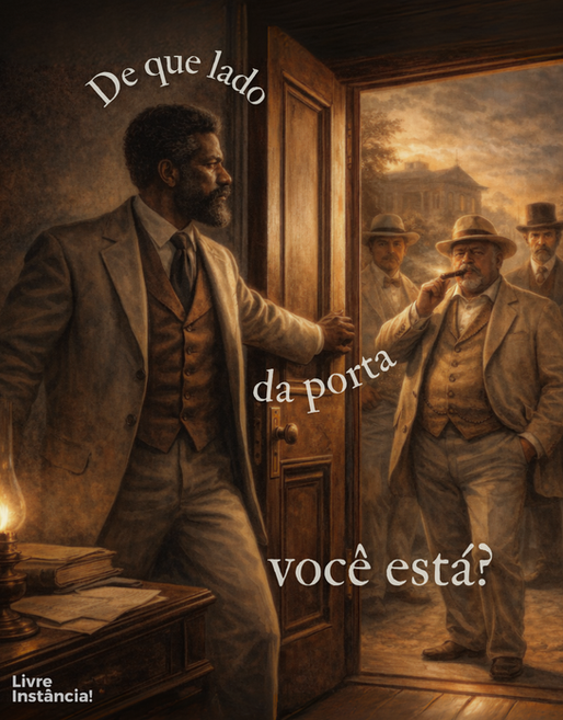 De qual lado da porta você está?