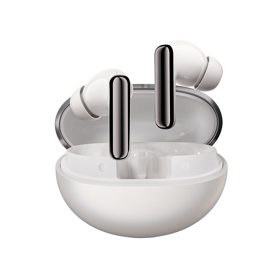 Miniatura: HAYLOU Flowbuds N55 Wireless Earbuds 54dB Adaptive ANC Bluetooth 6.0 LDAC Hi-Res